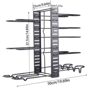 Organizador de ollas, tapas y sartenes